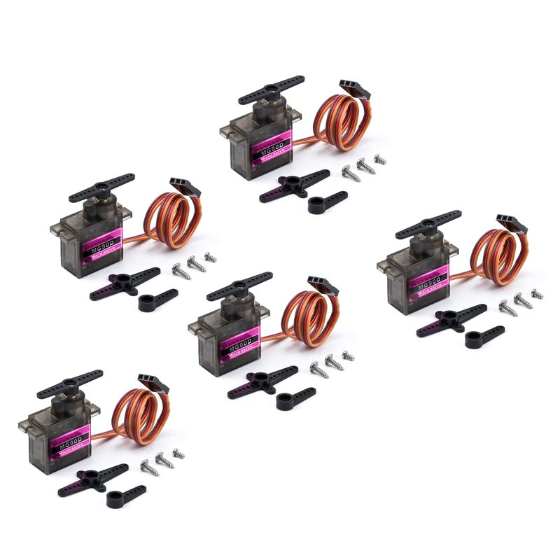 YoungRC MG90D 9g Digital Micro Servo Metal Gear Motor High Torque Servo Upgraded MG90S for RC Plane Helicopter Boat Car Trex 450 - Image 1